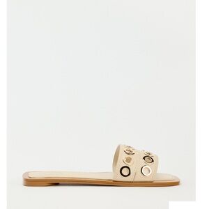 Summer leather sandals